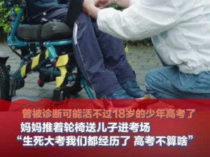 高考 343 分轮椅男孩的背后妈妈付出了多少？