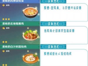 《原神》中秘境探宝：翡玉什锦袋食谱的详细获取方法揭秘之旅