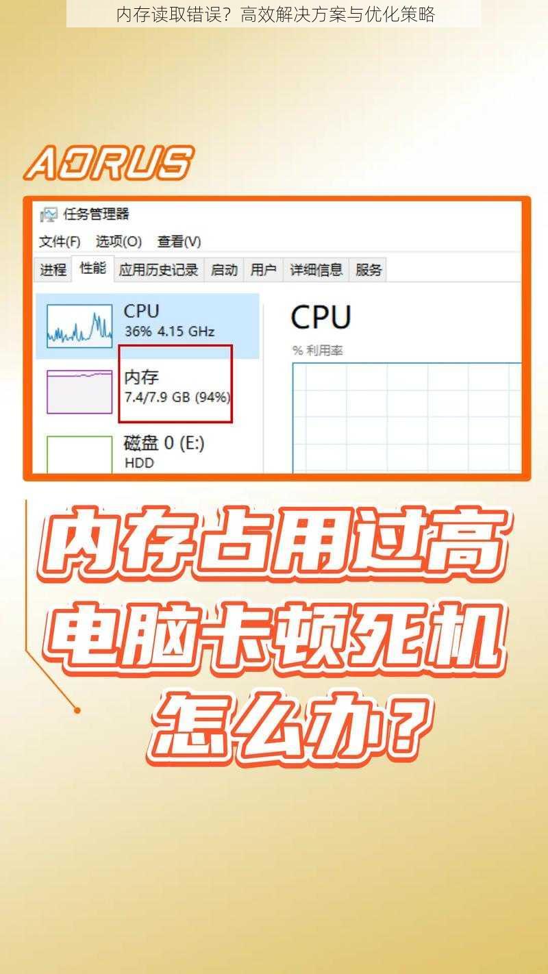 内存读取错误？高效解决方案与优化策略