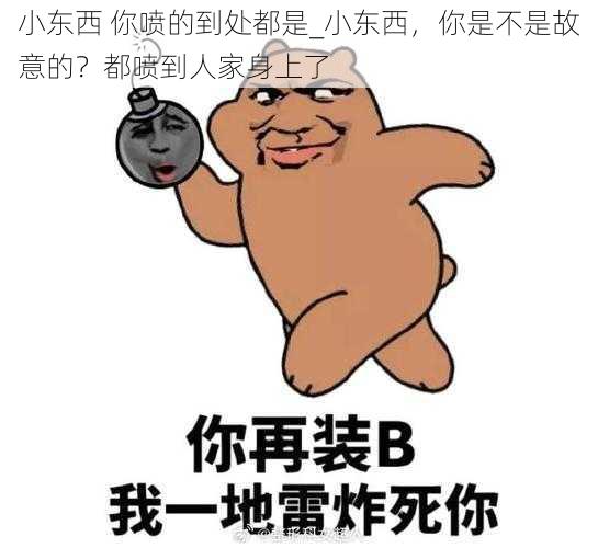 小东西 你喷的到处都是_小东西，你是不是故意的？都喷到人家身上了