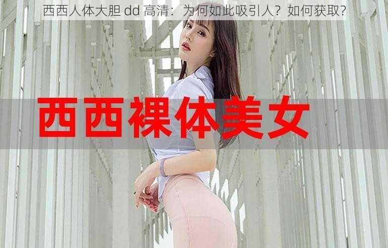 西西人体大胆 dd 高清：为何如此吸引人？如何获取？