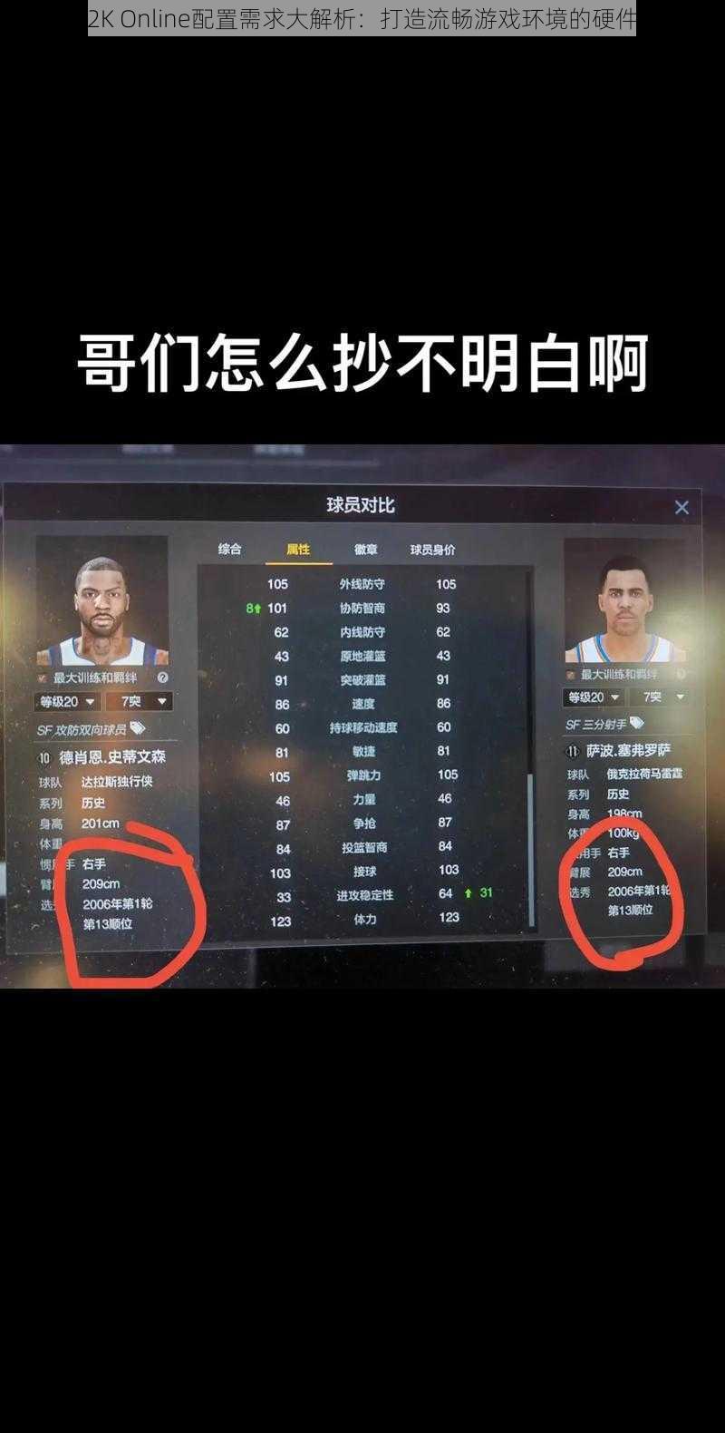 NBA2K Online配置需求大解析：打造流畅游戏环境的硬件指南