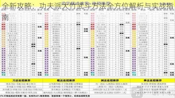 全新攻略：功夫派大竹武斗方法全方位解析与实战指南