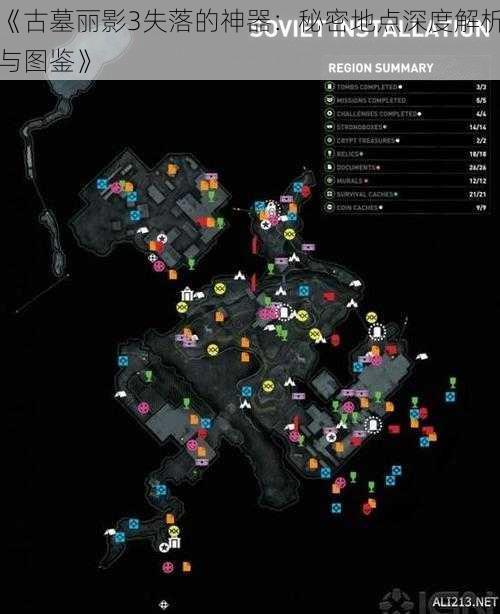 《古墓丽影3失落的神器：秘密地点深度解析与图鉴》